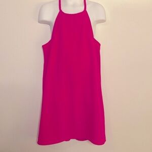 Soprano Halter Dress Pink Girls Size S